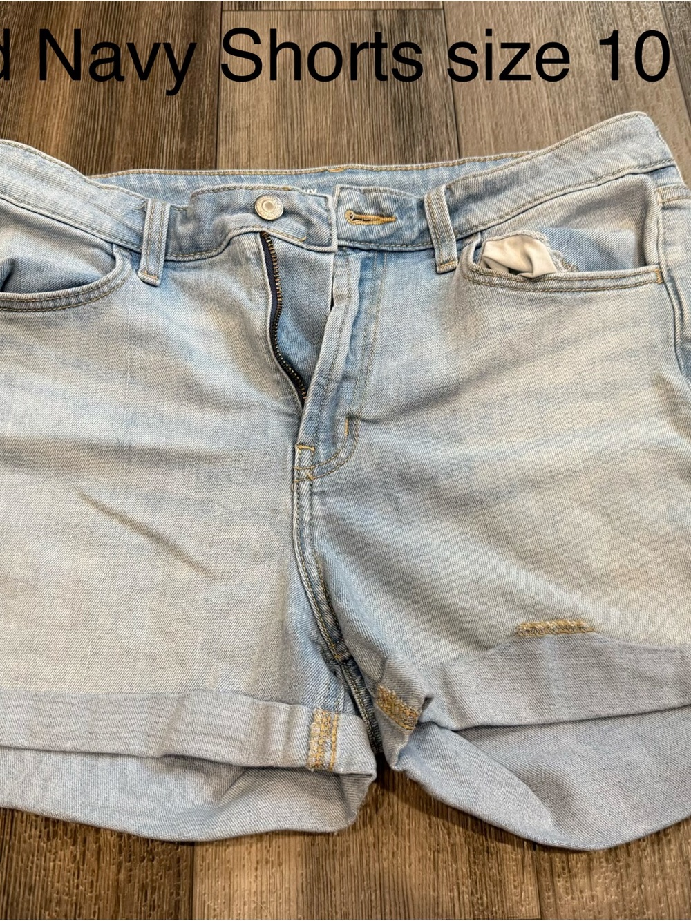 Old Navy Light Wash Denim Jean Shorts
